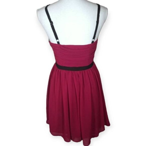 FOREVER 21 FUCHSIA & BLACK DRESS SZ.S EUC. - Picture 5 of 7